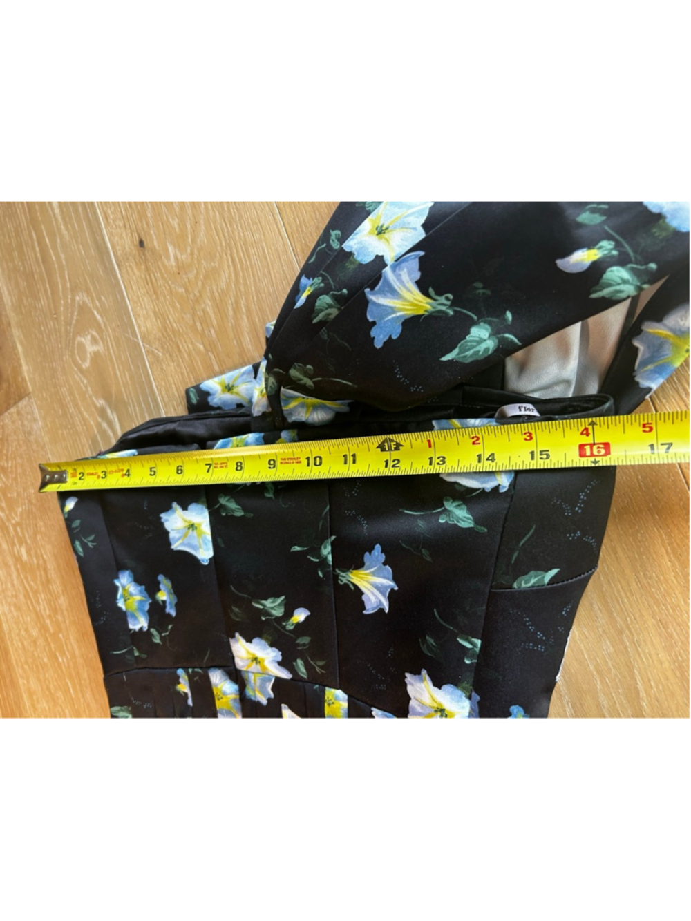 Flor et al One Shoulder Floral Jumpsuit Palazzo Pants Formal Maxi - Picture 9 of 12